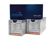PGC25, мононить гликолид-е-капролактон, 0 (3.5), КМ, 1/2, 36мм, ATRAMAT, SG3601