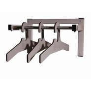 Вешалка для одежды, (3 плечика), настенная, BALF