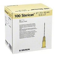 Игла пункционная, G19, 1.10х50мм, 100 шт, Стерикан