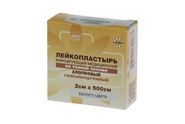 Лейкопластырь, 2смх500см, LEIKO
