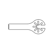 Полотно пильное, для многофункциональной моторной системы BALF, 35x10x0.5