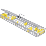 Сетка стальная, с крышкой, 454х104х41мм, с держателем для двух эндоскопов, AESCULAP