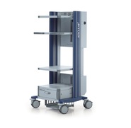 Тележка эндоскопическая узкая, 703х1506х663мм, AESCULAP