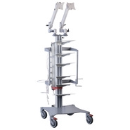 Шасси аппаратное, с платформой, кронштейном и креплением для емкости/монитора, ЭФА-М