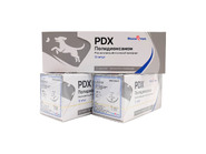 PDX, мононить полидиоксаноновая, 6-0 (0.7), ОР, 3/8, 16мм, 90см BazaVet