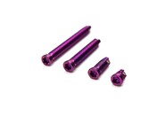 Винт кортикальный, 2.7х08мм, для пластин с у/с, головка D3.4, розовый