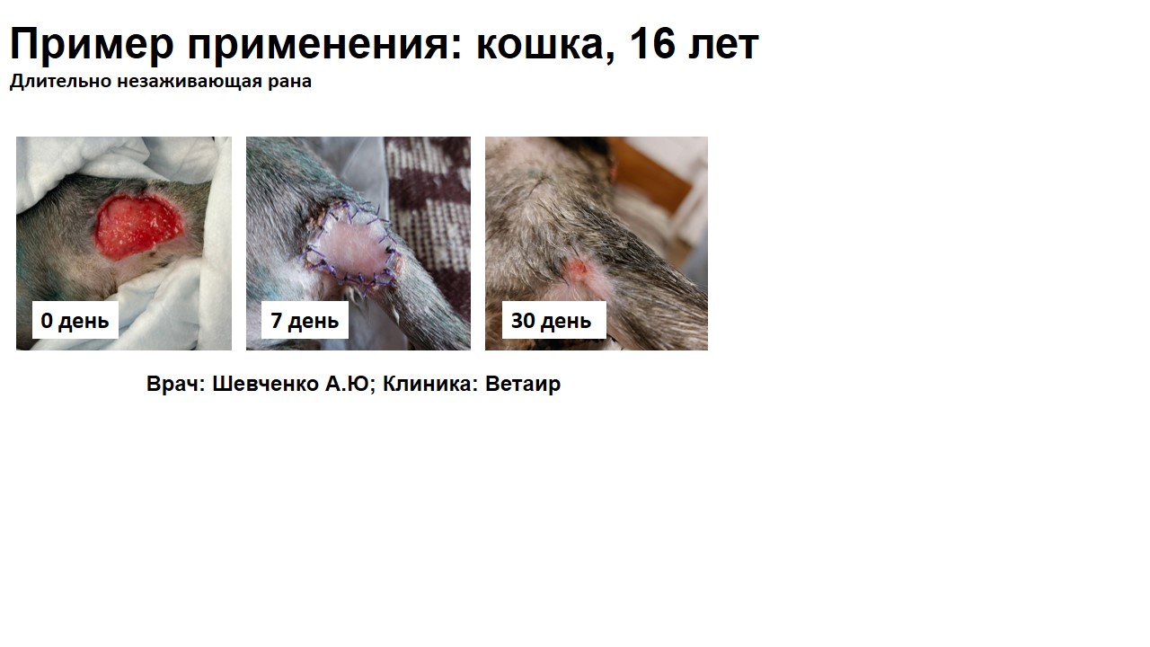 Эффективность Матрица «ВЕЛИСТРА» - результаты клинических испытаний